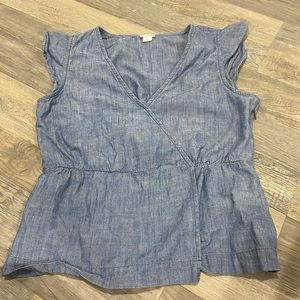Size 8 .Crew Top gently used